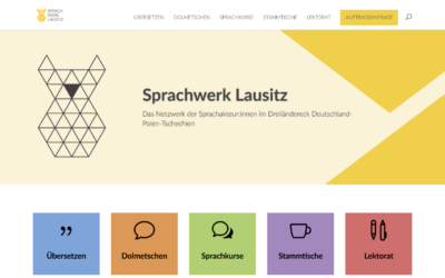 Sprachwerk Lausitz ist online